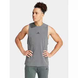 ADIDAS PERFORMANCE Funkcionalna majica Designed for Training  siva / črna