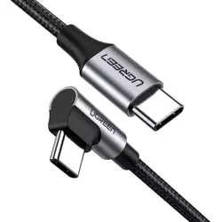 Ugreen US255 USB-A 2.0 na USB tip C 3A 1m 90 stepeni Kabl