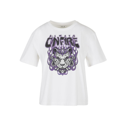 Always On Fire Tee White