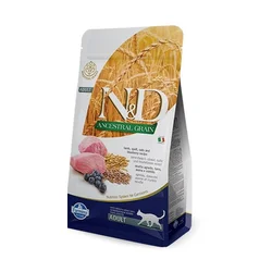 N&D Suva hrana za odrasle mačke, Jagnjetina i borovnica, 5kg
