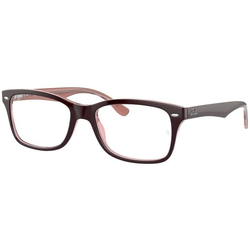 Ray Ban Okvir za naočare 0RX5228 8120 50, Bordo