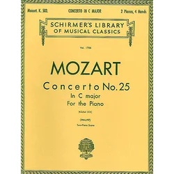MOZART: KONZERT NO.25 C-DUR KV503 NOTE