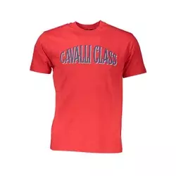 CAVALLI CLASS Muška majica QXT60B-JD060_ROSSO_02000, Crvena