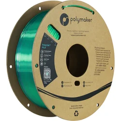PolyLite Dual Silk PLA Jadeite Green-Chrome