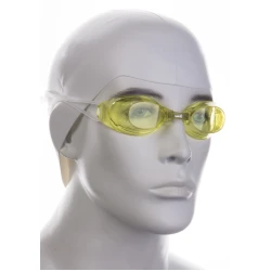 Goggles mad wave liquid automatic racing yellow