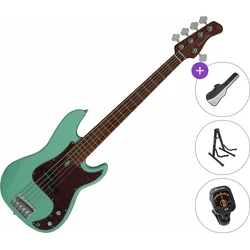 Sire Marcus Miller P5 Alder-5 Standard SET Green 5 strunska bas kitara