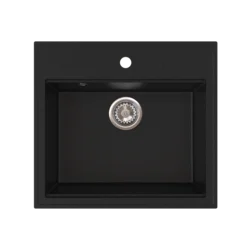 Ulgranit Sudopera ULG560, 560x510 mm, Crna