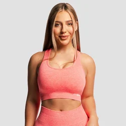 GymBeam FLO Sports Bra Coral