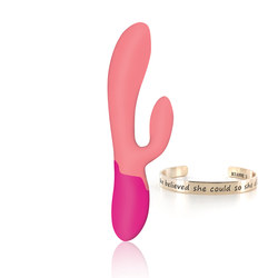Rabbit vibrator Rianne S - Xena, roza