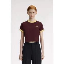 FRED PERRY CROPPED MAJICA OXBL