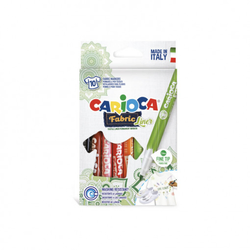 Flomasteri FABRIC za tekstil 1/10 Carioca