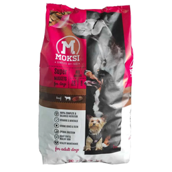 Moksi - Granule za pse - Govedina 3kg