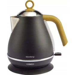 Klausberg Sokovnik Klausberg CZAJNIK 1,7 litra, črni inox, (5000119266)