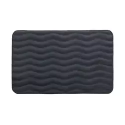 Wave Anthracite memory foam prostirka 50x80