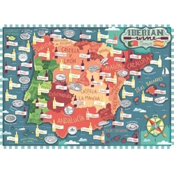 RAVENSBURGER Iberia Wine Region Puzzle 1000 kosov