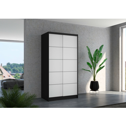 Garderobna omara z drsnimi vrati Riva - 100 cm