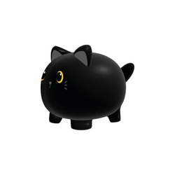 Kasica iTotal u obliku macke crna