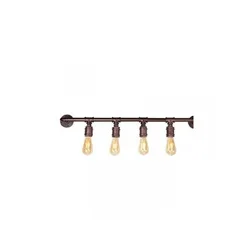 RUSTIK 29 W0021-4 Zidna lampa, 4*E27, Cupreous