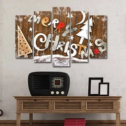 Wallxpert 5PATNOEL 7 Dekorativne slike