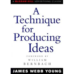 A Technique for Producing Ideas