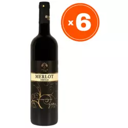 Nikolas Wines Merlot Crveno vino, 0.75l, 6 komada