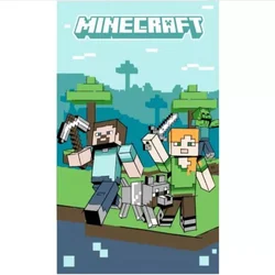 Minecraft: Brisača - 30 x 50 cm