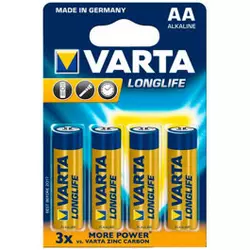 VARTA Longlife alkalna baterija LR6 bli4 LR 06 / AA