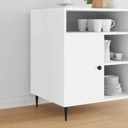 Noge namještaja 12 pcs Crna O 40 x 98 mm Željezo