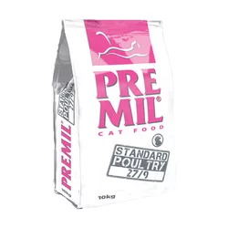PREMIL Suva hrana za mačke sa ukusom piletine Standard Poultry, 10kg