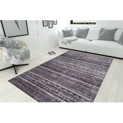 Conceptum Hypnose Tepih Funk Chenille 116, 75x150cm, Tamnosivi