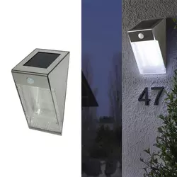 Solarna zidna lampa sa senzorom pokreta