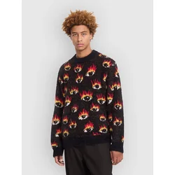 Volcom Fa Ozzy Swtr Eyes moški pulover black