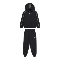 Nike K NSW CLUB FLC HDY TRACKSUIT, dječiji komplet, crna HQ9318