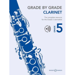 GRADE BY GRADE CLARINET 5 + AUDIO ACCESS