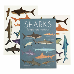 Začasna tetovaža 2 kos Sharks - Rex London