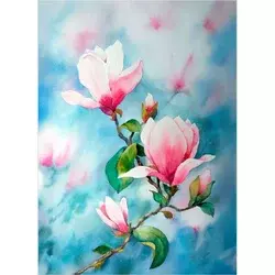 Dijamantski mozaik Magnolija, 30?40 cm