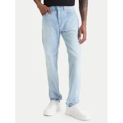 HUGO Jeans hlače Ash 50555954 Modra Slim Fit