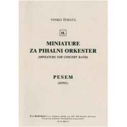 ŠTRUCL V.:MINIATURE/PESEM NOTE ZA ORKESTER