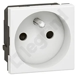 LEGRAND Vtičnica 2P+Z 45° vijačni priključek 2M M45