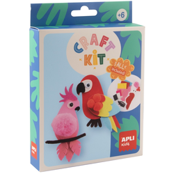 Apli Dečiji komplet za izradu dva papagaja Kraft kit