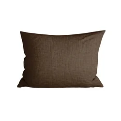 Mousselin prevleka za vzglavnik MUSSARI 50x70 cm, temno rjava