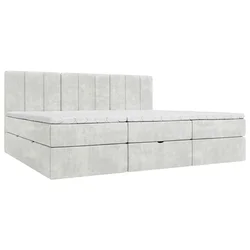 Esposa DRUŽINSKA POSTELJA 210 cm x 200 cm , tekstil krem barve