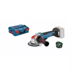 Akumulatorska ugaona brusilica Bosch GWX 18V-10 PSC Solo; 125mm; X-LOCK; bez baterije i punjača; PROtection; L-Boxx (06017B0800)