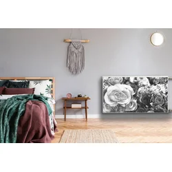 tulup.si Pokrov radiatorja Retro vrtnice 110x60 cm