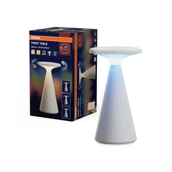 Osram -LED RGB prigušiva punjiva spoljna stona lampa TWIST LED/1,35W/3,7V 1800 mAh IP44