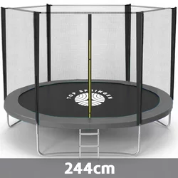 Top Springen Trambolina 244cm sa merdevinama Siva
