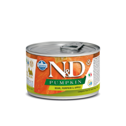 N&D konzerve za pse - Bundeva, divlja svinja i jabuka MINI 140gr
