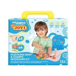 Jovi Baby Otroška modelirna masa 4 x 38 g