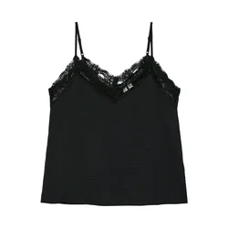 VERO MODA Top VMLAURA črna