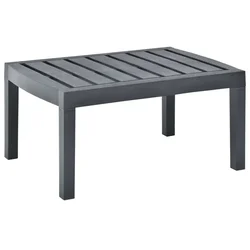 Vidaxl Vrtna mizica 78x55x38 cm plastična